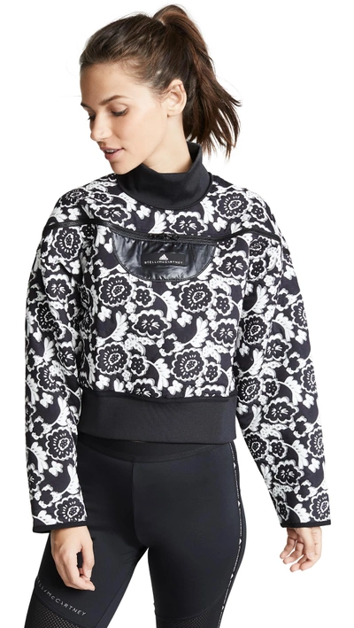 Shop Adidas By Stella Mccartney Run Sweater In Black/white
