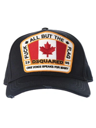 Shop Dsquared2 Canada Logo Patch Cap