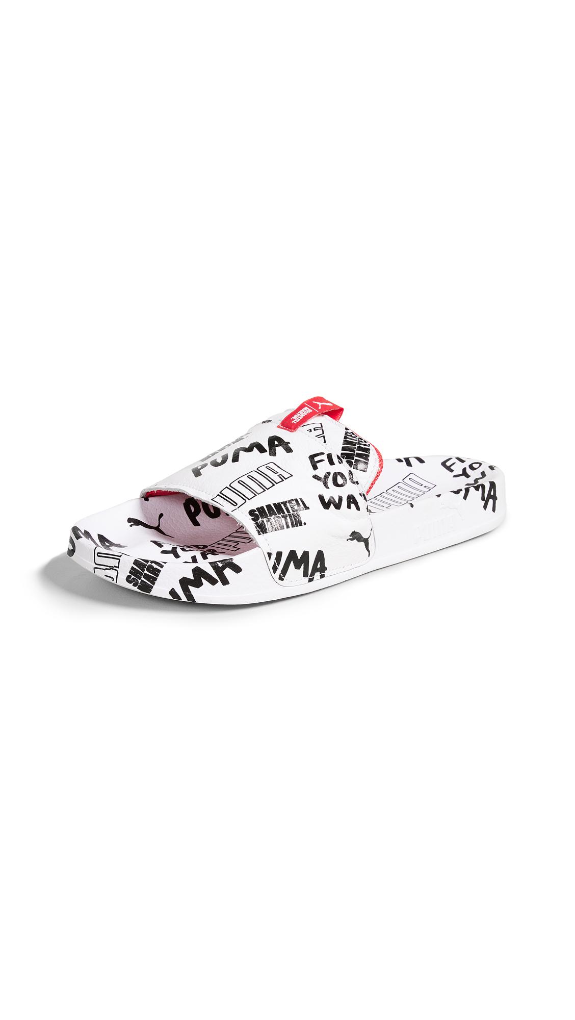 puma x shantell martin slides