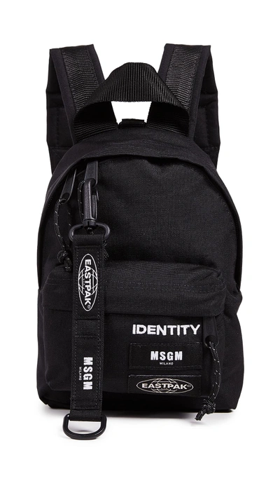 Msgm X Eastpak Backpack In Black | ModeSens