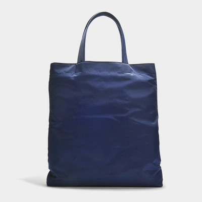 Shop Anya Hindmarch | Chubby Wink Tote In Navy Nylon