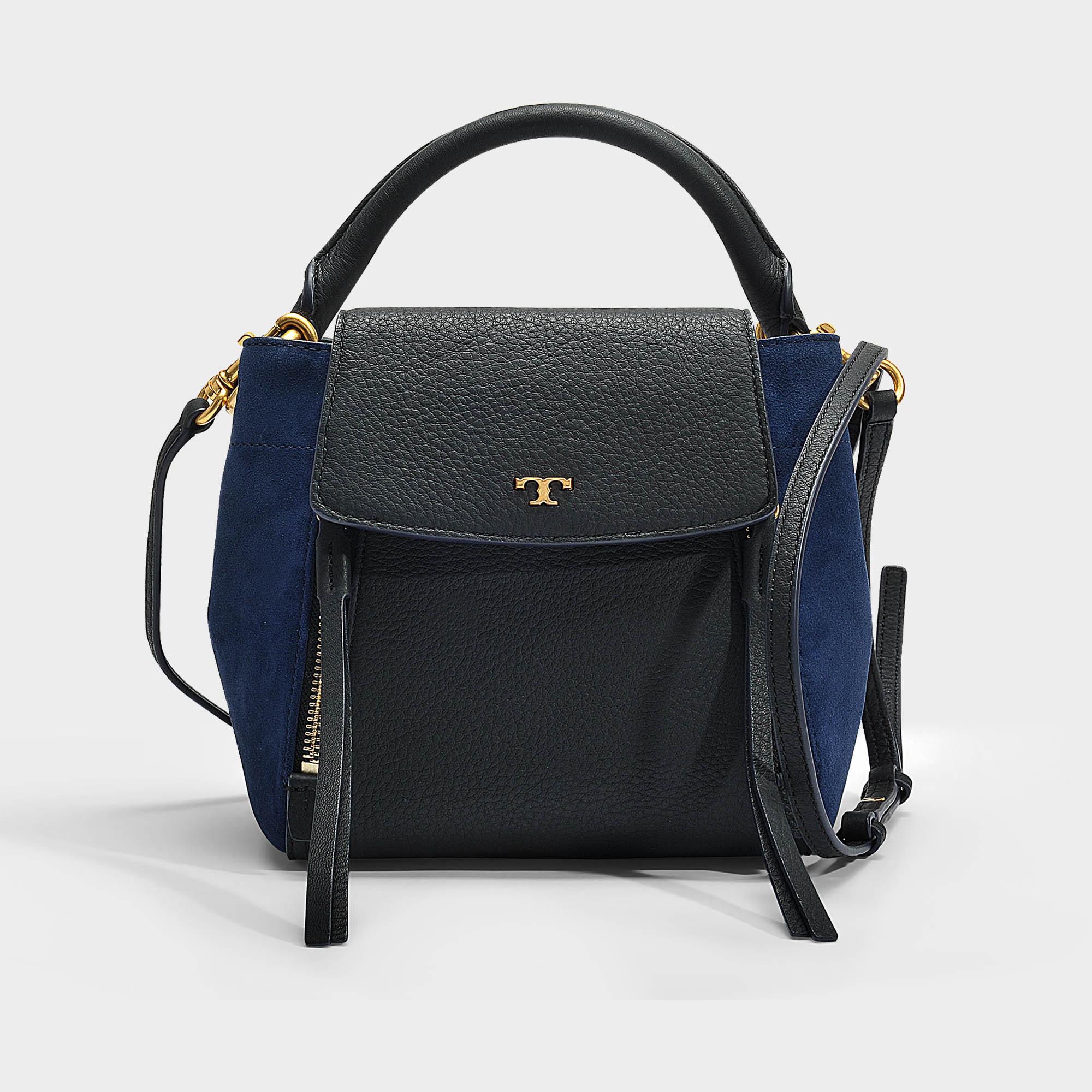 tory burch half moon crossbody bag