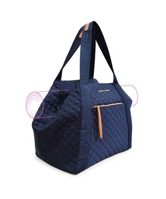 adrienne vittadini quilted tote
