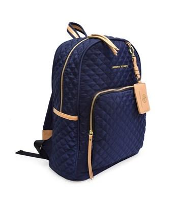 adrienne vittadini quilted backpack
