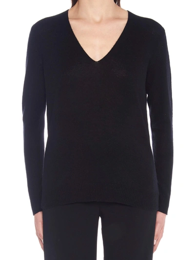 Shop Theory Adrianna Sweater In Black