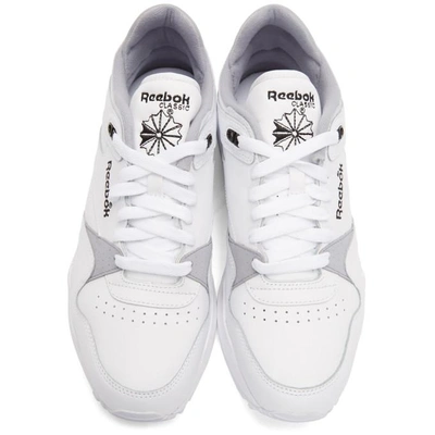 Shop Reebok Classics White Cl Leather Ii Sneakers In Wht/coolshd