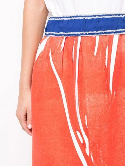 Shop Rohka Mid-length Wrap Skirt In Red
