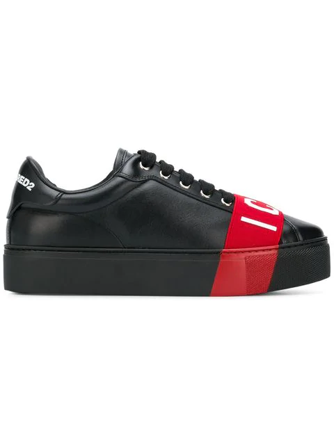 Dsquared2 Icon Sneakers In Black | ModeSens