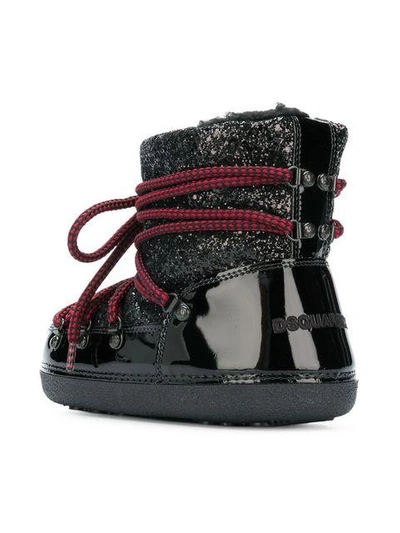 Shop Dsquared2 Snow Boots In Black