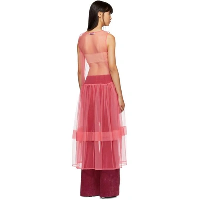 Shop Molly Goddard Pink Eve Dress