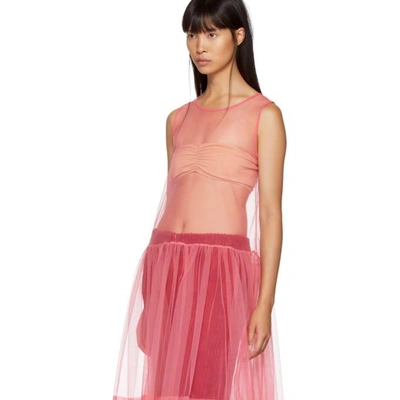 Shop Molly Goddard Pink Eve Dress
