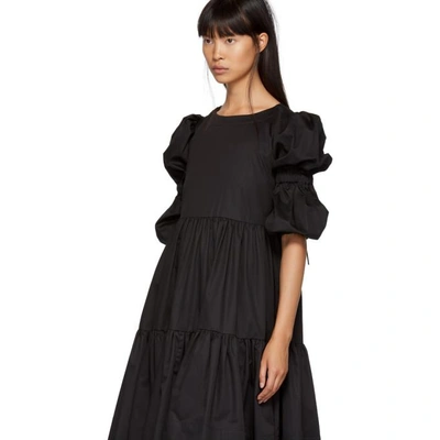 Shop Molly Goddard Black Milla Dress