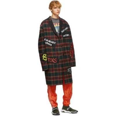 Shop R13 Multicolor Punk Coat