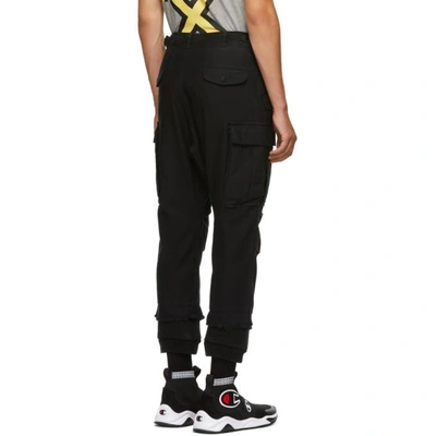 Shop R13 Black Harem Cargo Pants