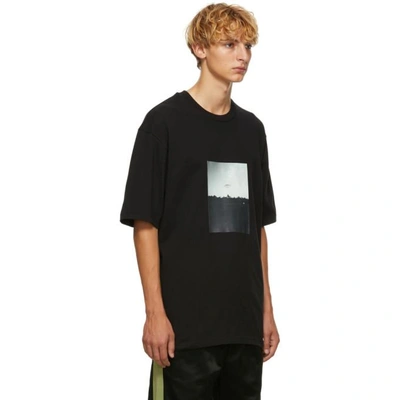 Shop Song For The Mute Black Plastic Oversized T-shirt