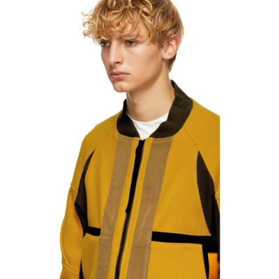 Shop Abasi Rosborough Yellow Limited Edition Rover Flight Arc Jacket