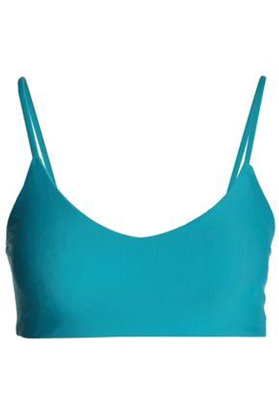 Shop Mikoh Woman Bikini Top Teal