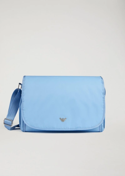 Shop Emporio Armani Diaper Bags - Item 45424031 In Azure