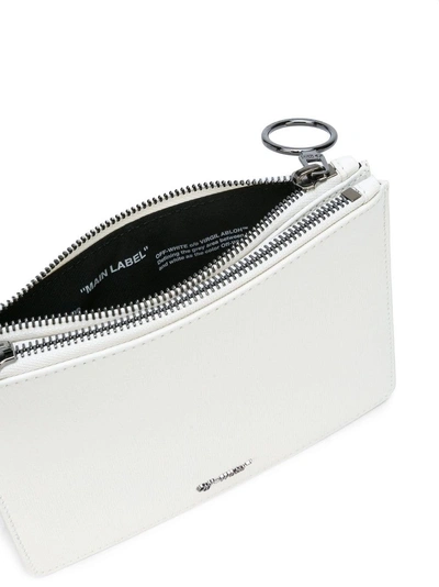 Shop Off-white Double Flat Clutch