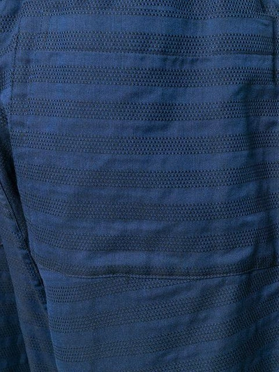 Shop Issey Miyake Reversible Trousers In Blue
