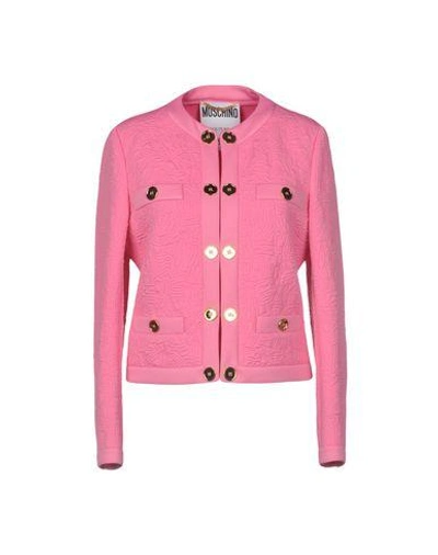 Shop Moschino Sartorial Jacket In Pink
