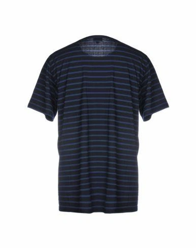 Shop Armor-lux T-shirt In Dark Blue