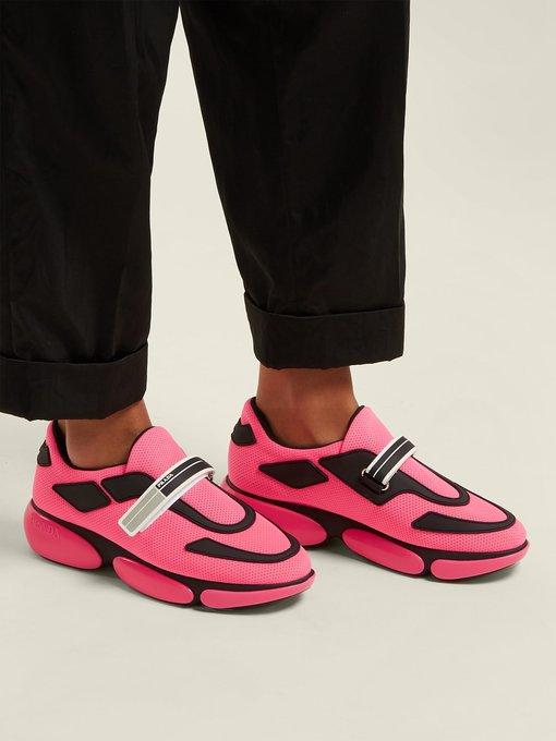 prada pink trainers