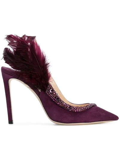 Shop Jimmy Choo Tacey 100 Pumps In Pink