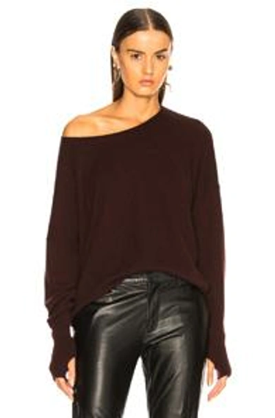 Shop Nili Lotan Odeya Sweater In Purple