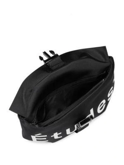 Shop Etudes Studio Sunday Logo Fanny Pack In Black