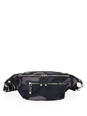 valentino camo belt bag