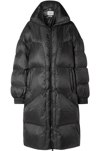 Shop Isabel Marant Étoile Cray Quilted Shell Coat In Black