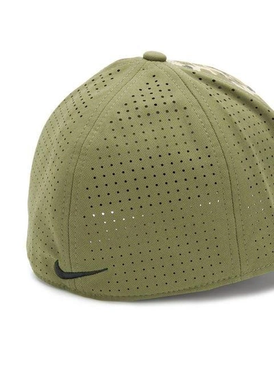 Shop Nike Camouflage Classic 99 Swoosh Flex Cap - Green