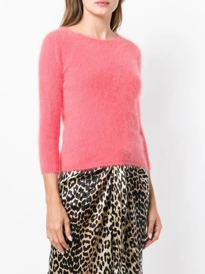 Shop Roberto Collina Slim-fit Sweater - Pink