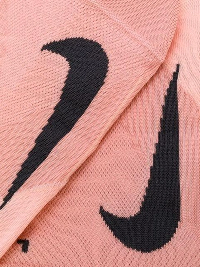 Shop Nike Elite Lightweight No-show Running Socks - Pink