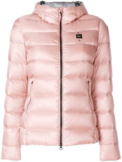 Shop Blauer Padded Jacket - Pink