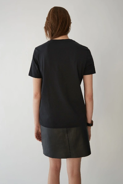 Shop Acne Studios Boy Fit T-shirt Black