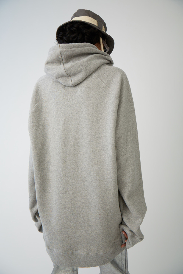 acne studios receipt hoodie