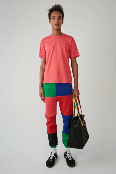 Shop Acne Studios Short Sleeved T-shirt Neon Pink
