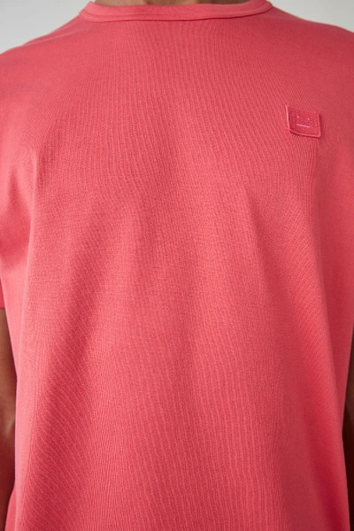 Shop Acne Studios Short Sleeved T-shirt Neon Pink