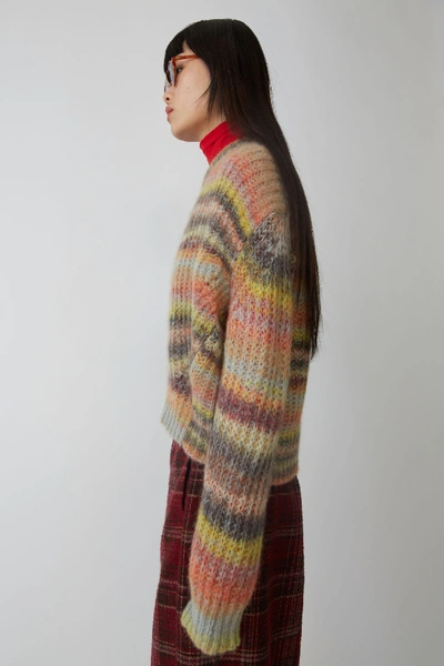 Shop Acne Studios Ribbed Sweater Multi