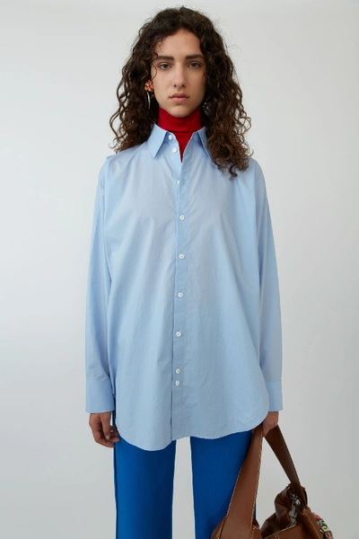 Shop Acne Studios Menswear Style Shirt Light Blue