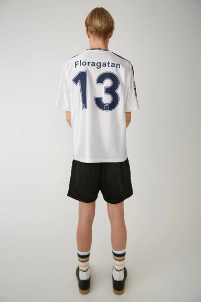 Shop Acne Studios Football T-shirt Optic White