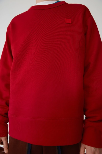 常规版型运动衫 宝石红