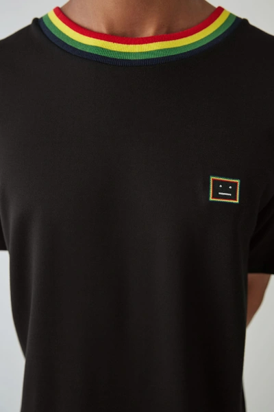 Shop Acne Studios Regular Fit T-shirt Black