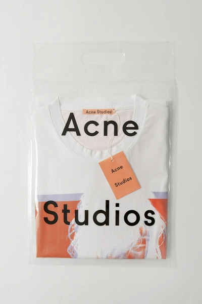 Shop Acne Studios Campaign T-shirt Optic White