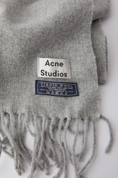 Shop Acne Studios  In Light Grey Melange
