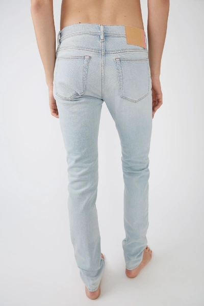 Acne Studios North Classic Slim-fit Jeans In Light Blue | ModeSens