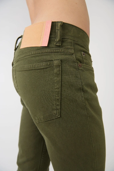 Shop Acne Studios Slim Leg Jeans In Color