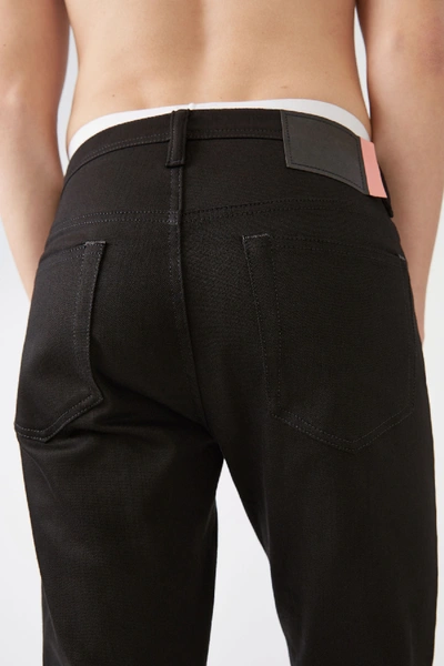Shop Acne Studios River Stay Black3 Colour In Slim Tapered Fit Jeans